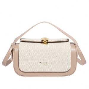 Bolso de hombro de pana de gran capacidad para mujer, bolso de mano estampado a la moda 2024 - Product Image 1