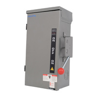 Saipwell OEM Montage mural NEMA3R 100A 200A Interrupteur de sécurité à usage intensif de style américain