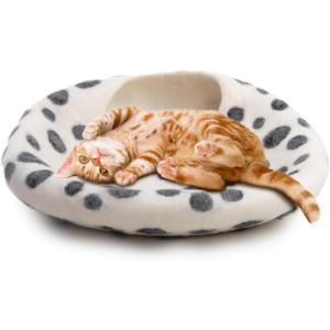 High Quality Luxury Wool Hand Wash <strong>cat</strong> Beds <strong>Cave</strong> Wholesaler for Indoor <strong>Cats</strong> - Product Image 2