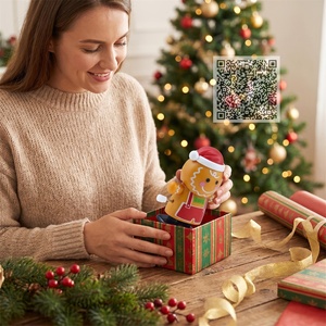 Regalos Corporativos Navideños, Regalos Promocionales Interactivos, Figura Viral de Hombre de Jengibre Caminante de Cuerda - Product Image 5