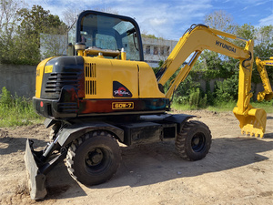 รถขุดไฮดรอลิก HYUNDAI HW60 มือสอง สภาพดีเยี่ยม 6 ตัน คุณภาพสูง รถขุด HYUNDAI HW60 สำหรับขาย - Product Image 4