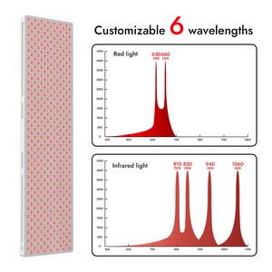 Panel de Luz LED de 4200W para Terapia PDT, 6 Longitudes de Onda (630, 660, 810, 850, 940, 1060nm), Panel de Terapia Roja de Pie, Venta de Fábrica - Product Image 2