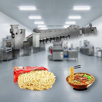 Ligne de production de nouilles instantanées coréennes, machine automatique en acier inoxydable
