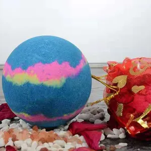 Großhandel explosion perlen kugeln-Bad Geschenkset Meersalz Bade bomben China Hersteller Hochwertige Oem Bad Salzball