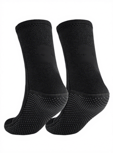 Calcetines de <span class=keywords><strong>Buceo</strong></span> Negros de Neopreno de 3 mm con Partículas Antideslizantes en la Suela, Botines y Calcetines Impermeables para Deportes Subacuáticos - Product Image 3