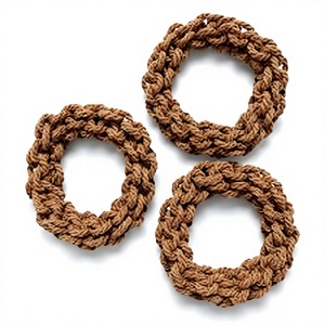 Juguete Masticable de Cuerda de Coco Ecológico para Perros y Gatos, el Más Vendido, Duradero, para Cuidado Dental, Alivio del Estrés, Entrenamiento, Uso en Interiores, Automático - Product Image 1