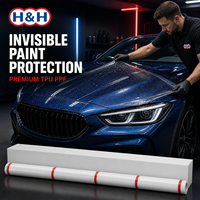 7.5 mil YU8 anti-rayures clair ppf auto-réparation rouleau corps voiture Wrap Transparent corps Film fournisseur 15m Tpu peinture Protection Film