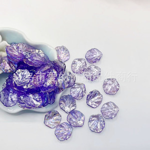 Perles de fleurs de camélia colorées Ab 20x17mm pour la fabrication de bijoux, accessoires en coquillages, perles en vrac - Product Image 2