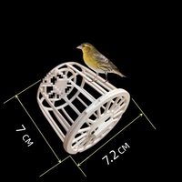 Nouveau mangeoire à oiseaux suspendue 2025, écologique, solide, étanche, anti-éclaboussures, en plastique, pour oiseaux sauvages de jardin extérieur