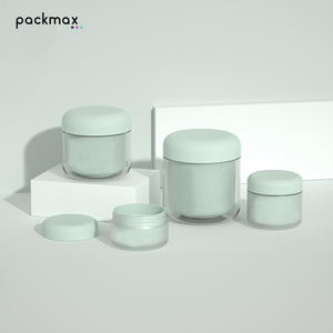 PET wide mouth cream jars 80g/120g/300g/500g-empty for face cream, <b>body</b> <b>scrub</b>, masker powder-cosmetic packaging - Product Image 6