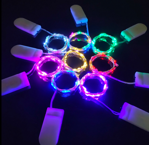 2023 joyeux noël bonne année réveillon décorations arc-en-ciel fée guirlande lumineuse LED pour arbre de noël lampe à LED ornements guirlande - Product Image 1