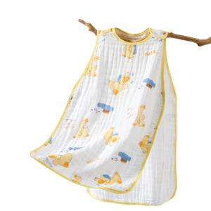 Ingrosso su misura 1 1.5 2.5 Tog cotone biologico prezzo ragionevole senza maniche fasciante per bambini sacco a pelo - Product Image 6