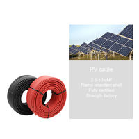Câble solaire H1Z2Z2-K, âme en cuivre étamé, isolation XLPO, câble PV pour système d'énergie solaire de construction, câblage industriel