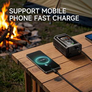 Tiếng ồn thấp 150PSI xe nhỏ có thể sạc lại lốp <span class=keywords><strong>Inflator</strong></span> xm01 thông minh di động lốp máy bơm không khí với ánh sáng khẩn cấp - Product Image 3