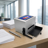 Imprimante jet d'encre industrielle haute résolution TIJ pour codes-barres et dates d'expiration, imprimante de bureau statique à écran tactile