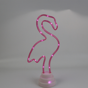 Los niños de la habitación del <span class=keywords><strong>flamenco</strong></span> bajo MOQ aman las luces LED de la decoración del <span class=keywords><strong>flamenco</strong></span> de la Navidad - Product Image 1
