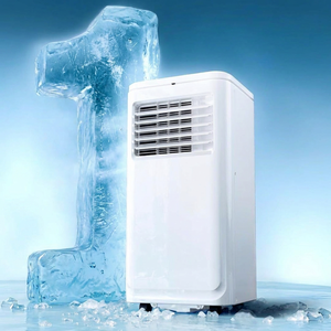 เครื่องปรับอากาศแบบพกพา 1500W 11900 BTU ระบบทำความเย็นอย่างเดียว ประหยัดพลังงาน ความถี่คงที่ สำหรับใช้ในครัวเรือน สีขาว - Product Image 1