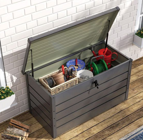 Backyard Shed Storage Resin Garden Shed Outdoor Garden Storage Box