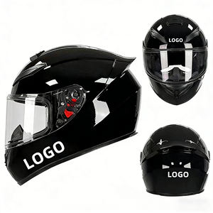 Matériau ABS DOT Casque intégral de moto Casque étanche à lentille unique Accessoires de sécurité pour motos - Product Image 1