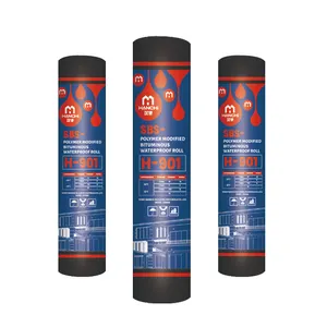Basement Concrete water proof moisture proof Self Adhesive Polymer Modified Bitumen roofing waterproofing membrane for basement