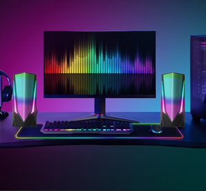 อุปกรณ์อิเล็กทรอนิกส์อัจฉริยะมินิเกมคอมพิวเตอร์ขนาดเล็กลำโพงซับวูฟเฟอร์ขนาดเล็กปืนเหล็กขนาดเล็กโคมไฟ LED สีพกพาสุด - Product Image 5