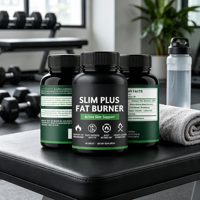 Capsules de perte de poids à marque blanche, à base de plantes, personnalisées, avec extrait d'herbes naturelles, antioxydant, brûleur de graisse, gestion de l'énergie
