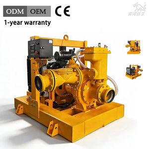 Pompa Air Sentrifugal Diesel 6-inci dengan Vakum, Pompa Drainase Bangunan, Pompa Irigasi - Product Image 3