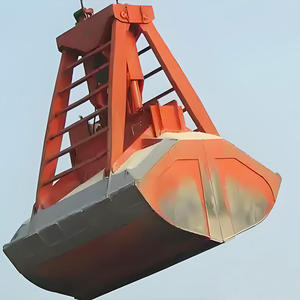 כף אחיזה מכנית עמידה למים עם כבל פלדה, בעלת צבת כפולה, 5 טון, 10 טון, 20 טון, מחומר Q345B+NM400 - Product Image 1