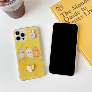 <span class=keywords><strong>เคส</strong></span>โทรศัพท์ป้อง<span class=keywords><strong>กัน</strong></span>การตกแฟชั่นน่ารักสำหรับ iPhone 16 <span class=keywords><strong>PRO</strong></span> MAX <span class=keywords><strong>เคส</strong></span>โทรศัพท์ TPU สุดหรูดีไซน์ใหม่ฝาครอบมือถือติดกาวแบบหยดน้ำ - Product Image 2