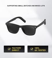 Lunettes de soleil audio intelligentes à oreille ouverte, sans fil, pour musique, étanches IPX4, appels mains libres, polarisées, OEM