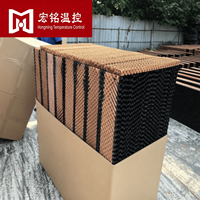 Système de refroidissement par évaporation haute efficacité résistant à la corrosion pour élevages avicoles, idéal pour poulets de chair, reproducteurs et poules pondeuses