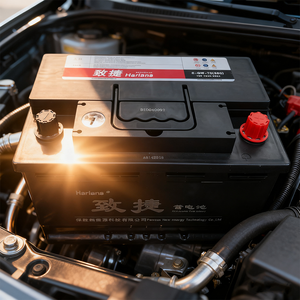 新型POWSEAカーバッテリー 高CCA MF DIN75 充電式 <span class=keywords><strong>12V</strong></span> 75Ah 鉛蓄電池 トラック＆車用 - Product Image 6