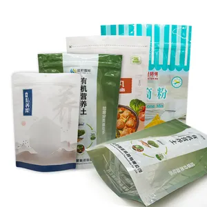 Doypack bolsas para embalagens, mini bolsas plásticas com estampa digital personalizada para biscoitos 3.5 sacos