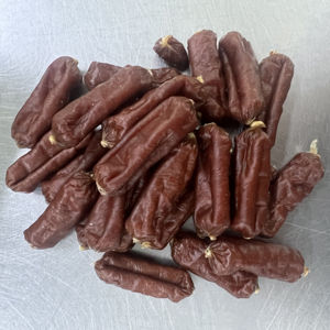 Salchicha de fábrica de alimentos para mascotas, aperitivos para perros, sabores diferentes personalizados, OEM - Product Image 1