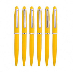 Promotional Slogan Metal Custom Metallic Finish 30G Twist Logo Ball <b>Pen</b> - Product Image 2