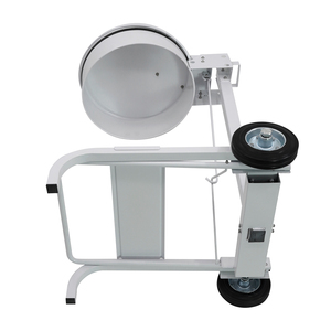 Commercial Foot Pedal Opening Garbage Trolley Mobile Stainless Steel Waste Cart with Lid Hygienic Design - Product Image 2