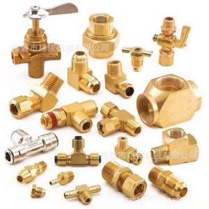 Brass Pipe Fittings Cnc Machined Precision Industrial Plumbing Components Max Diameter 40mm - Product Image 2