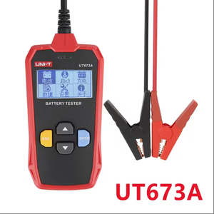 เครื่องทดสอบแบตเตอรี่ดิจิตอล UNI-T UT673A 12V/24V เครื่องวิเคราะห์การชาร์จ สำหรับแบตเตอรี่รถยนต์/AGM/GEL/EFB และการทดสอบการสตาร์ท - Product Image 3