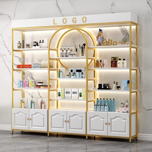 Étagère de présentation haut de gamme pour produits de beauté en centre commercial, gondole cosmétique, étagère de magasin de cosmétiques - Product Image 3