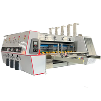 ZHENHUA-SYKM automatique boîte ondulée couleur Flexo impression rainurage Die empileur Type couleur Flexo plomb bord chargeur Machine