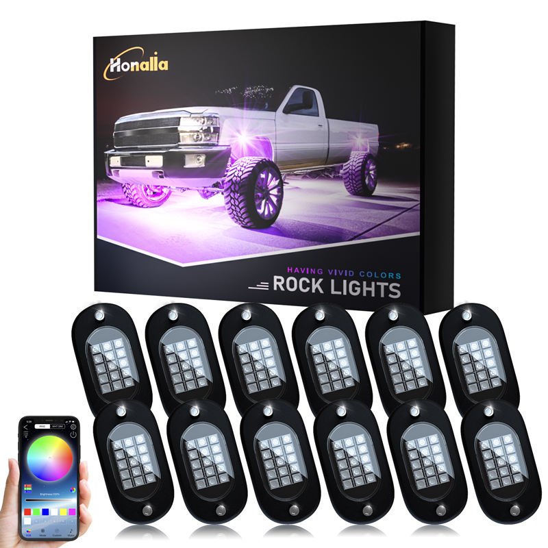 thumbnail image 2 of Honalia Car LED Lights Interior, Ambient Lighting Car With Smart APP Control 2 of 14