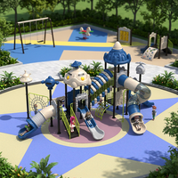 Wenzhou Joyou - Equipo de Juegos Comercial para Parques al Aire Libre, Escuelas, Niños y Niñas, Tobogán de Plástico para Exteriores