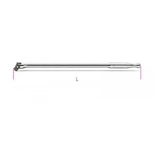 BETA - 009200843 Entraînement pivotant de 1/2 ''de long avec poignée en métal-ACCESSOIRES DE CLÉ À DOUILLE EAN 8014230353074 1/2" - Product Image 1
