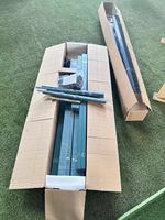 Mini serre moderne en métal de 6 x 4 pieds avec couverture en polycarbonate, prête pour la culture hydroponique, bac à jardin surélevé