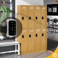 Seguridad electrónica sin llave Ttlock huella dactilar contraseña Digital Smart Locker gabinete cerradura biométrica impermeable para gimnasio Oficina