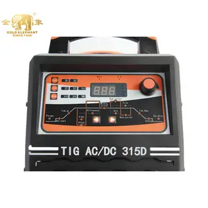 Golden Elephant TIG 315D AC/DC Welder 220V IGBT Inverter AC/DC Saldatrice TIG Welding For Welded Branch