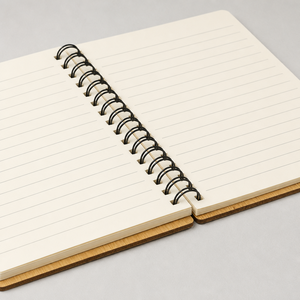 A5 Notizbuch mit Bambus-Einband, Umweltfreundlich, Spiralbindung, Linierte Seiten, Stiftschlaufe, Abgerundete Ecken, <span class=keywords><strong>Journal</strong></span> für Büro und Schule - Product Image 4