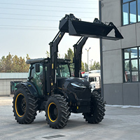 Tracteur Agricole Neuf à Bas Prix 150 ch 4x4, avec Godet Chargeur Frontal 4-en-1 – En Vente