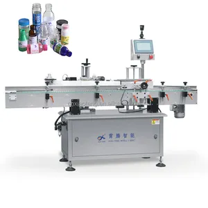 Factory Adhesive Sticker Labeler Automatic Round Bottle Labeling Machine Kenya Shop Online Wood Engraving Machine France Fashion