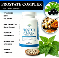 Complément pour la Prostate OEM/ODM avec Palmier Nain et Graine de Citrouille pour la Santé Masculine – Service de Marque Blanche